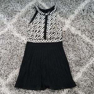 Romeo and Juliet Couture Black Dress Medium